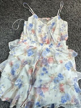 Francescas floral dress size medium